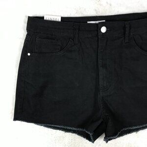 TINSELTOWN Black Soft Denim Cut-off Jean Shorts NWT 11/30